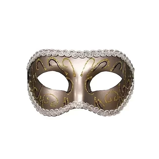 Maska Sex Mischief Grey Masquerade Mask