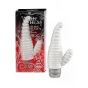 Podwójny wibrator White Heat Double Delights 11 cm