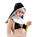 Przebranie zakonnicy Nasty Nun Kit