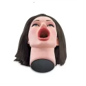 Unikalny masturbator Pipedream Extreme Toyz Hot Water Face Fucker Brunette