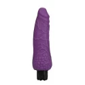 Realistyczny czarny wibrator Realistic skin vibrator small