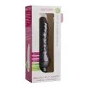 Realistyczny czarny wibrator Realistic skin vibrator small