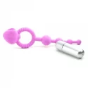 Premium Silicone Beaded Vibro Ring (2 kolory)