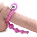 Premium Silicone Beaded Vibro Ring (2 kolory)