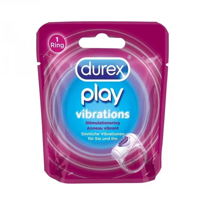 Pierścień uciskowy z wibracjami Durex Play Vibrations