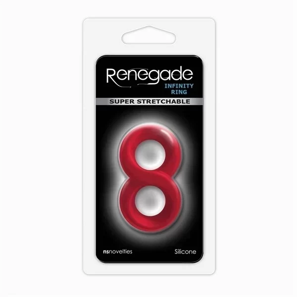 Renegade - infinity ring - red