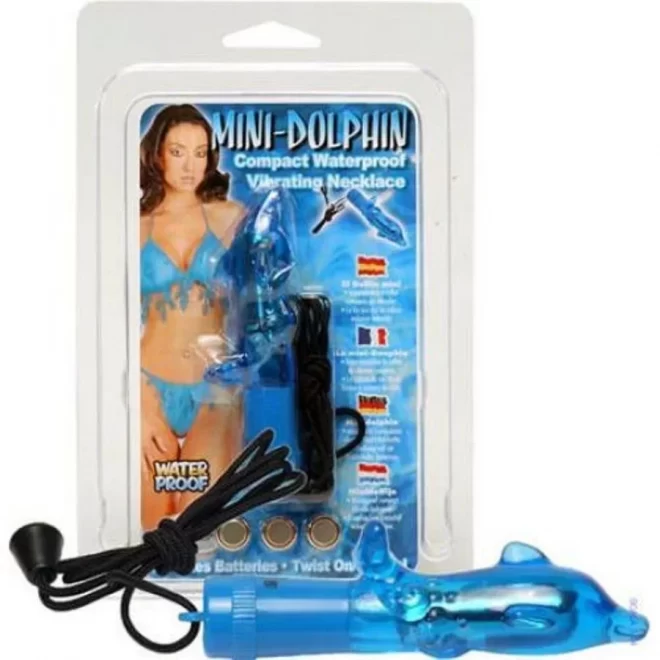 Wodoodporny stymulator z wibracjami Mini-Dolphin