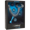 Optimale duo silicone c-ring / p-massager - black