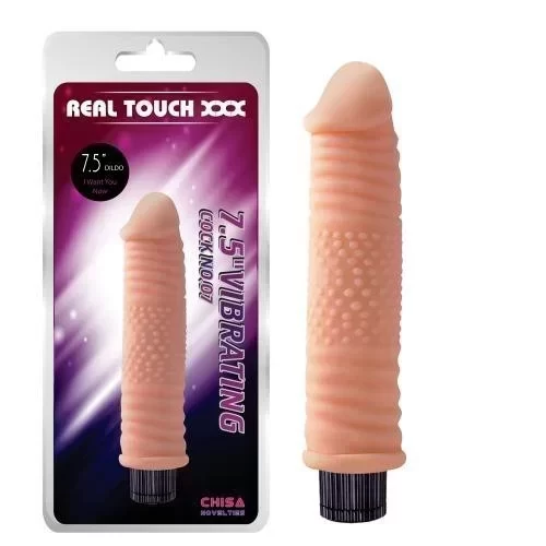 Wibrator z cyberskóry Vibrating Cock 7,5 Inch No. 07