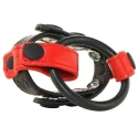 Cock & ball master's rings - black | red