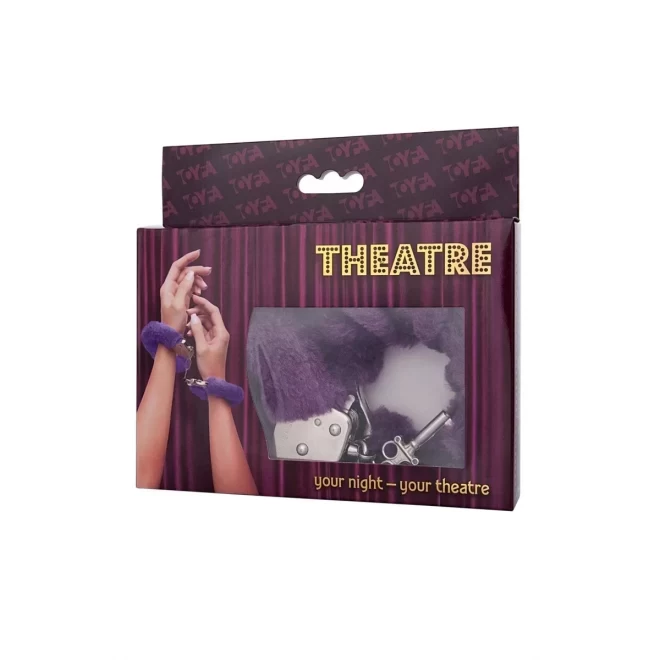 Toyfa theatre 951035 handcuffs purple