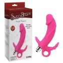 Triple targets pink stimulator