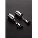 2 adjustable nipple clamps+changable weights