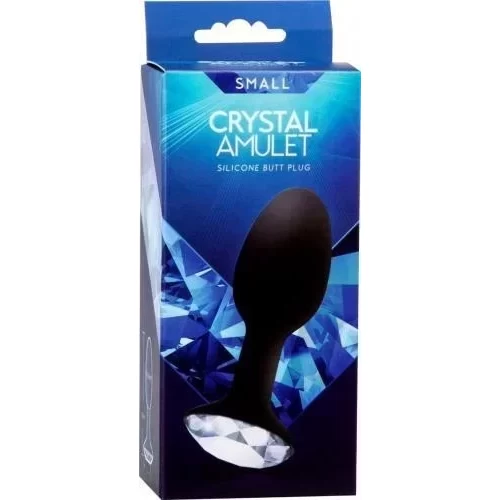 Silikonowy korek analny Small Crystal Amulet Silicone