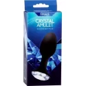 Silikonowy korek analny Small Crystal Amulet Silicone