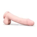 Dildo Dual Density Cock W Balls 12"