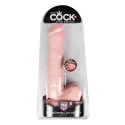 Dildo Dual Density Cock W Balls 12"