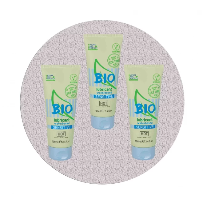 Hot bio lubricant sensitive 100ml (3er-pack)