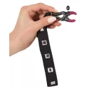 Bad kitty garters with clamps