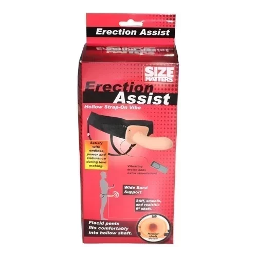 Size Matters Erection Assist Hollow Strap-On Vibe