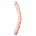 Podwójne dildo Hoodlum double dong 17/43 cm ( 2 kolory)