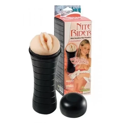 Masturbator w kształcie pochwy Nite rider flashlight masturbator