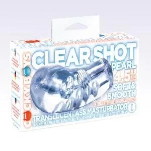 Masturbator Cockyboys - clear shot pearl (tpe)