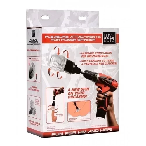 Pleasure Attachment Set For Power Spinner