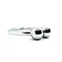 Stainless steel barbell collar with magnet closer 18 cm. | 1