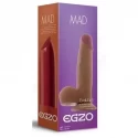 Egzo Mad Lipstick Dildo - suction cup