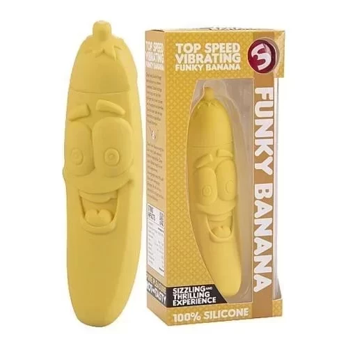 Masażer Top speed vibrating funky banana