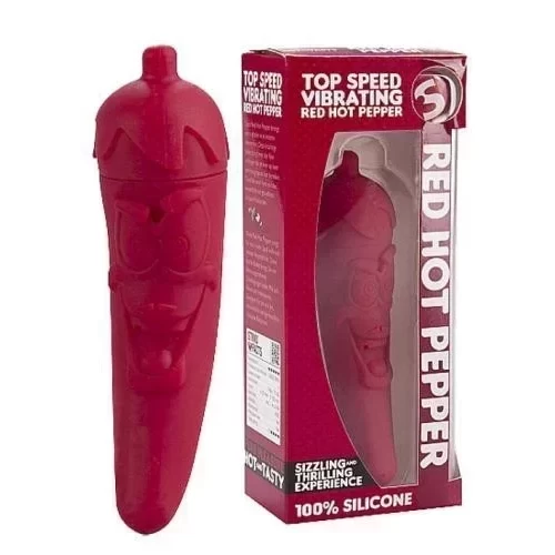 Masażer w kształcie papryki Top speed vibrating red hot pepper
