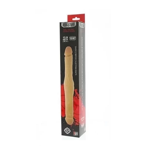 Podwójne dildo Realstuff duo dong 13.9inch