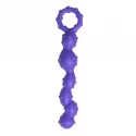 Easytoys Dotted Anal Beads - Purple
