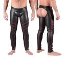 Neo open ass pants red - s