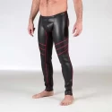 Neo open ass pants red - s