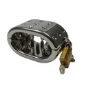 Stainless steel oval spiked ball strecther | height 25 mm. Ø