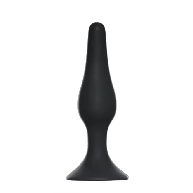 Slim Anal Plug Large Black