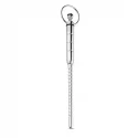 Vibrating dilator ribbed