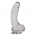 Transparante Dildo - Clearstone Luminous