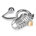 Metal Peniscage With Anal Hook