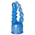 Easytoys Double Headed Wand Attachment - Blue
