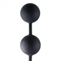 Tri-Orb Vibrating Cock Ring and Weighted Silicone Anal Balls