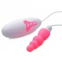 Bubble Blast Beaded Vibrating Silicone Egg