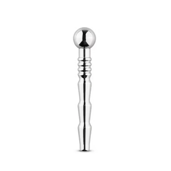 Ribbed Hollow Penis Plug