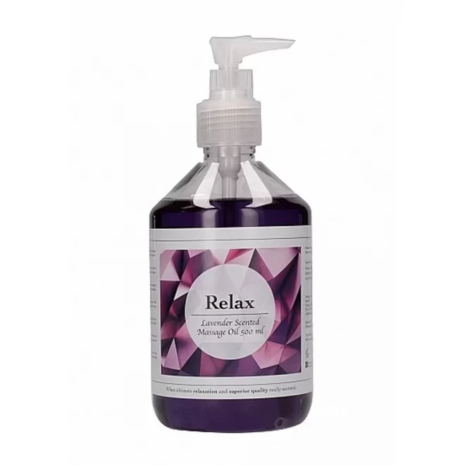 Relax - lavender scented massage oil - 500 ml