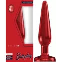 Akrylowy plug analny, 4 cale, Bottom Line