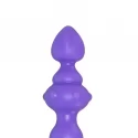 Easytoys Ribbed Anal Beads - Purple