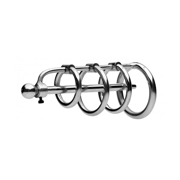 Stainless steel chastity device - curator - 50 mm.