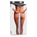 Extra Long Arctic Mink Tail Metal Anal Plug